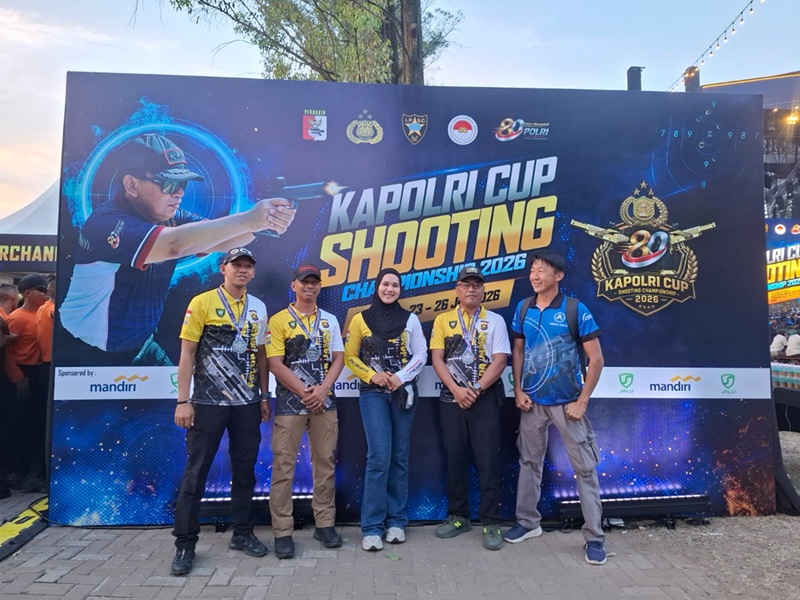 Prestasi Tim Menembak Polda Jambi di Kapolri Cup 2026: Raih Juara II dari 72 Regu, Tiga Personel Tembus Peringkat Lima Besar Individu