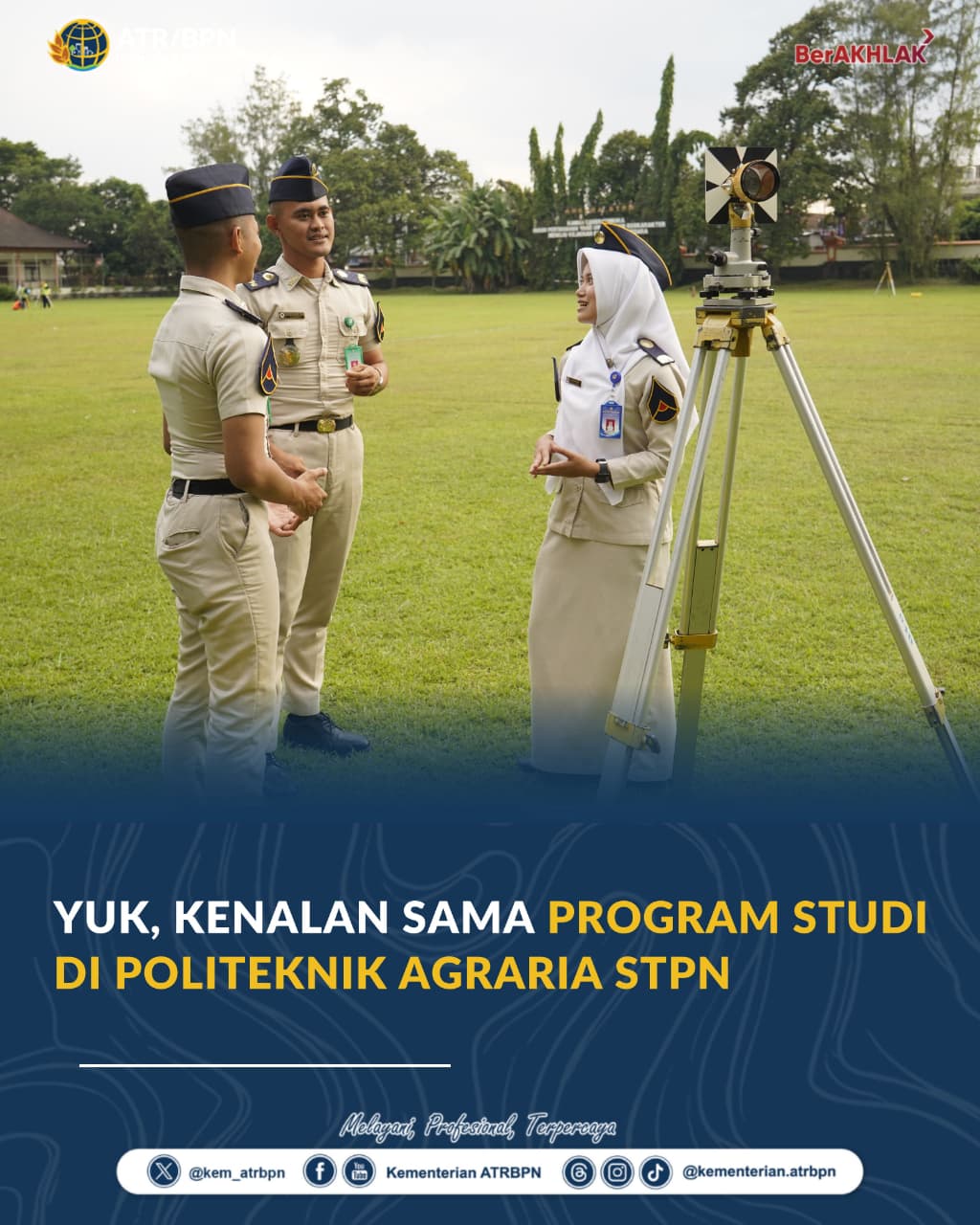 4 Program Studi di Politeknik Agraria STPN Sleman, Bidik Siswa Papua Minat Agraria dan Tata Ruang