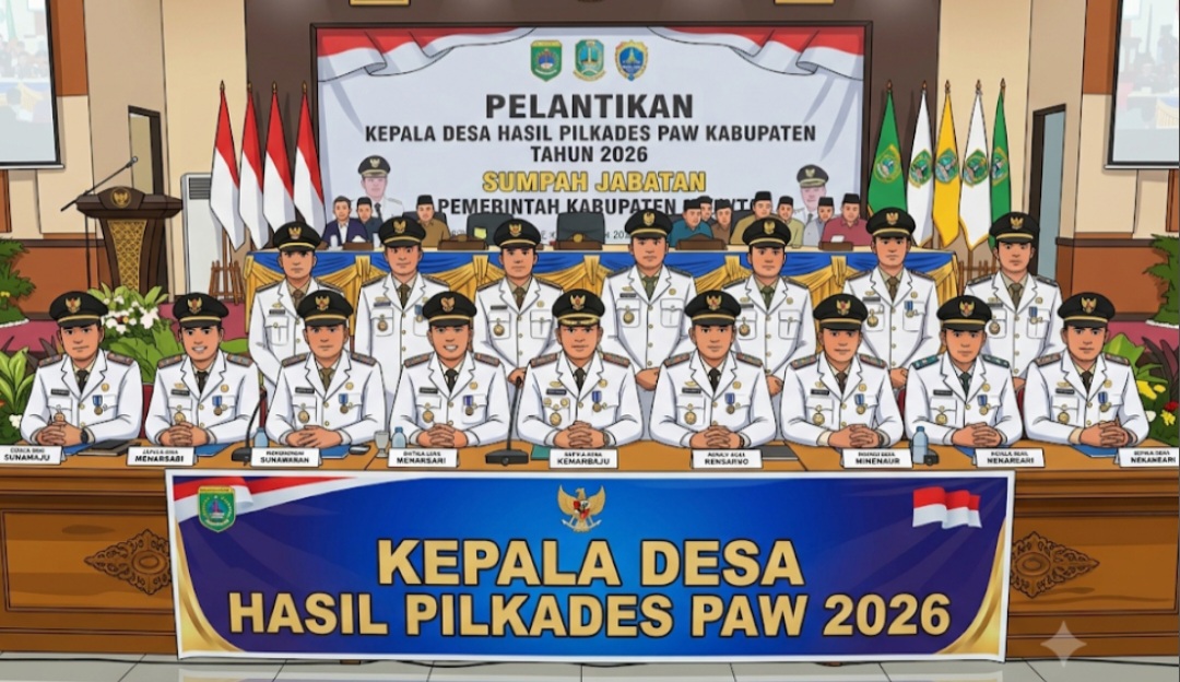 17 Kepala Desa PAW di Garut Resmi Dilantik, Tujuh Desa Lainnya Masih Tunggu Proses Pemilihan dan Administrasi