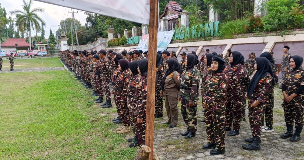 Bupati Merangin Dapat Penghargaan Anggota Kehormatan GP Ansor, Apel 1.000 Banser Meriahkan Inaugurasi