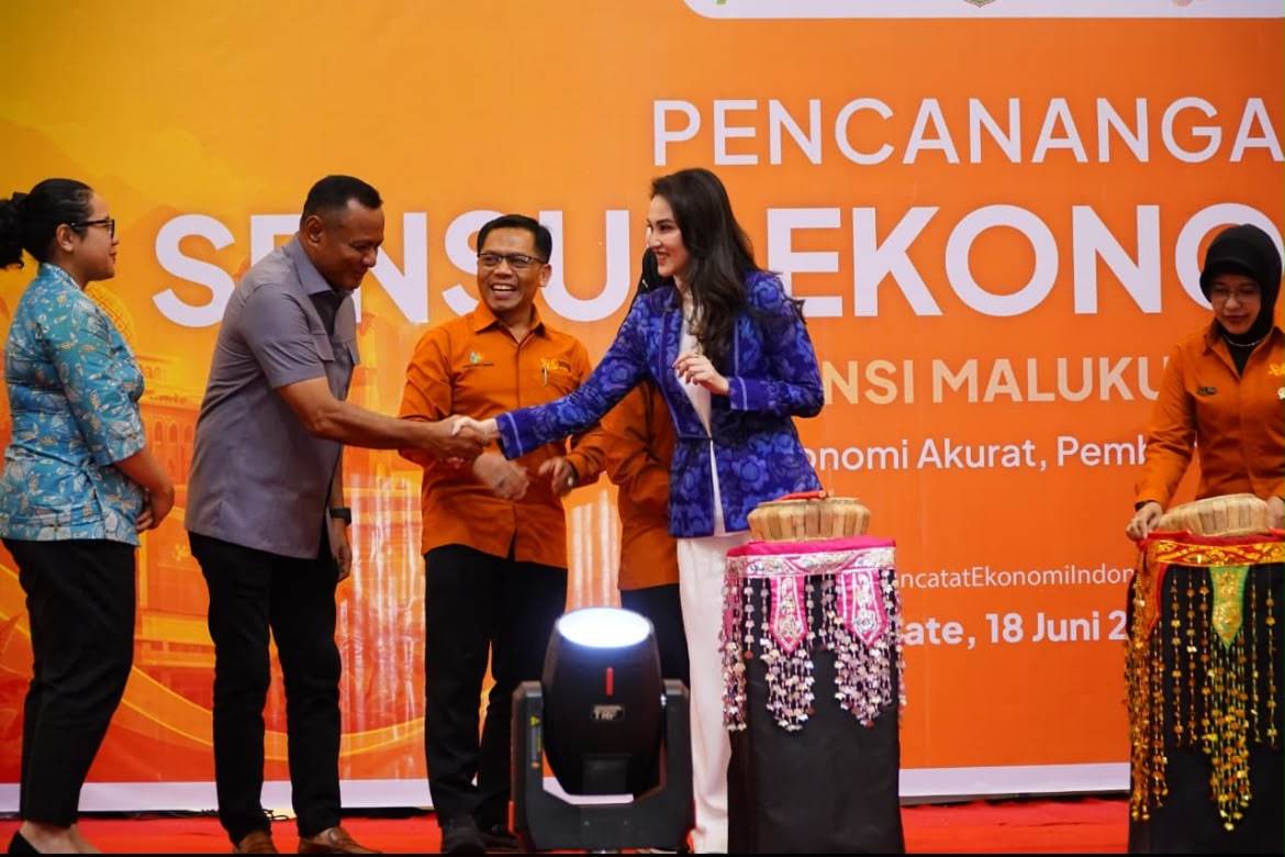Wali Kota Tidore Tekankan Data Valid Saat Pencanangan Sensus Ekonomi 2026 Maluku Utara, Ini Target Utamanya