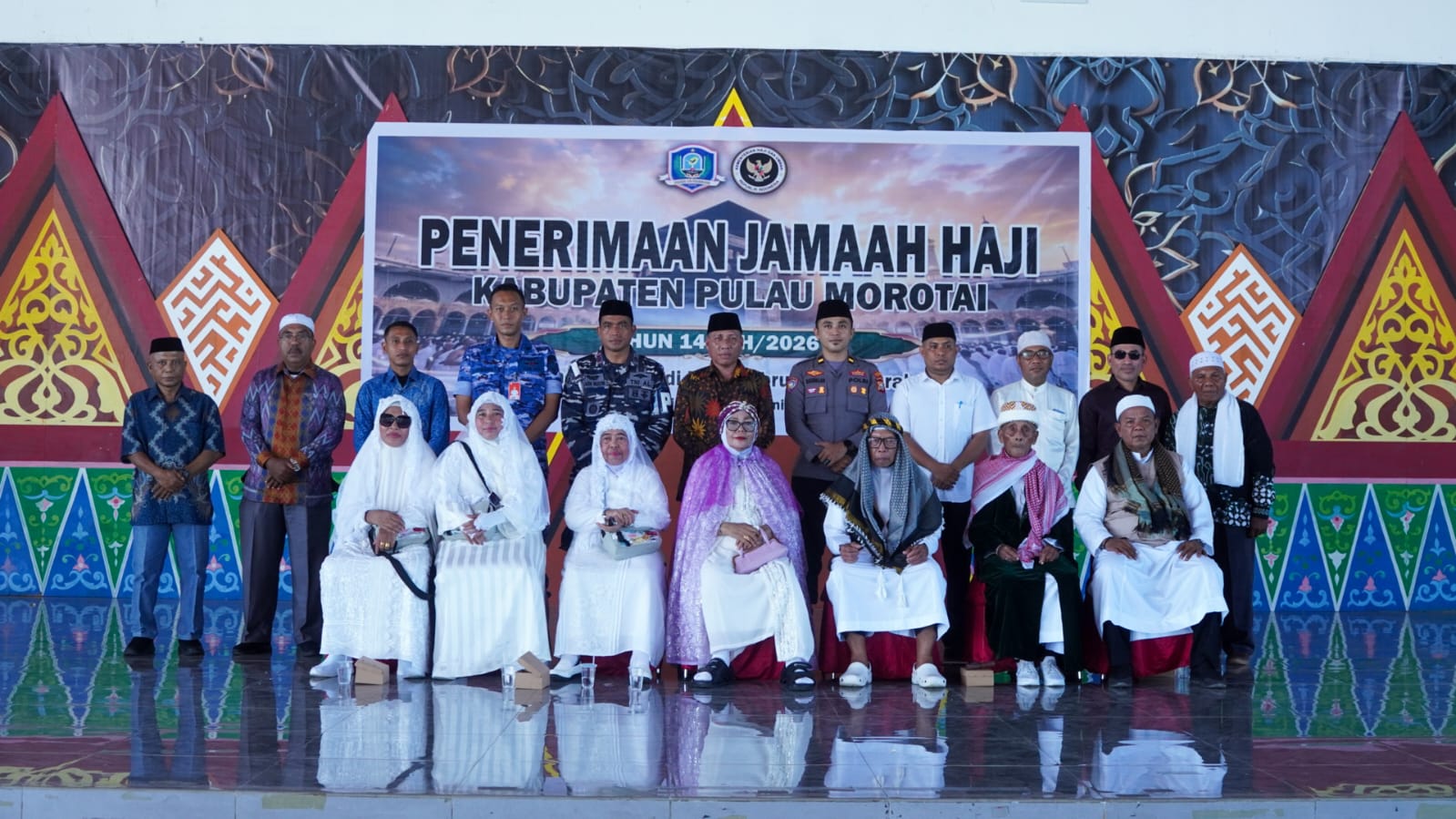 Pemkab Pulau Morotai Sambut Kepulangan 7 Jemaah Haji, Bupati Berharap Lahirkan Haji Mabrur