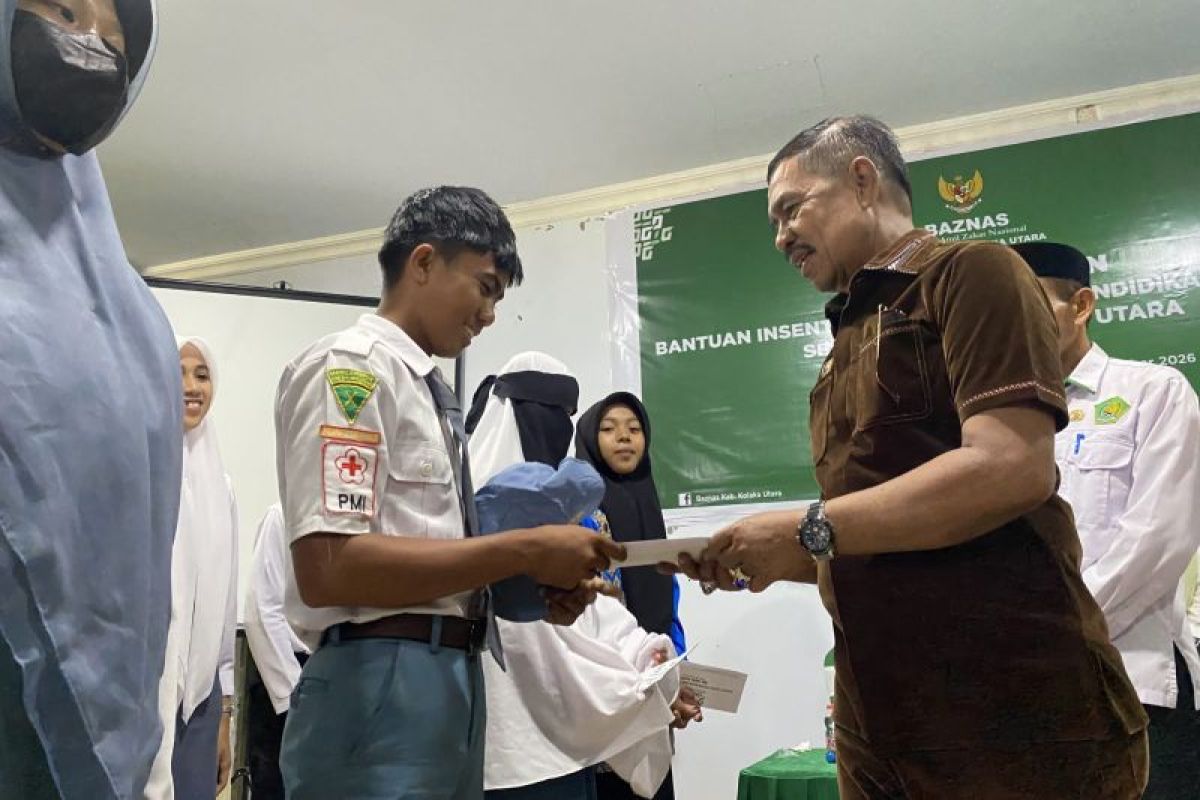 Pemkab Kolaka Utara Salurkan Bantuan Pendidikan Rp135 Juta via Baznas kepada 270 Pelajar