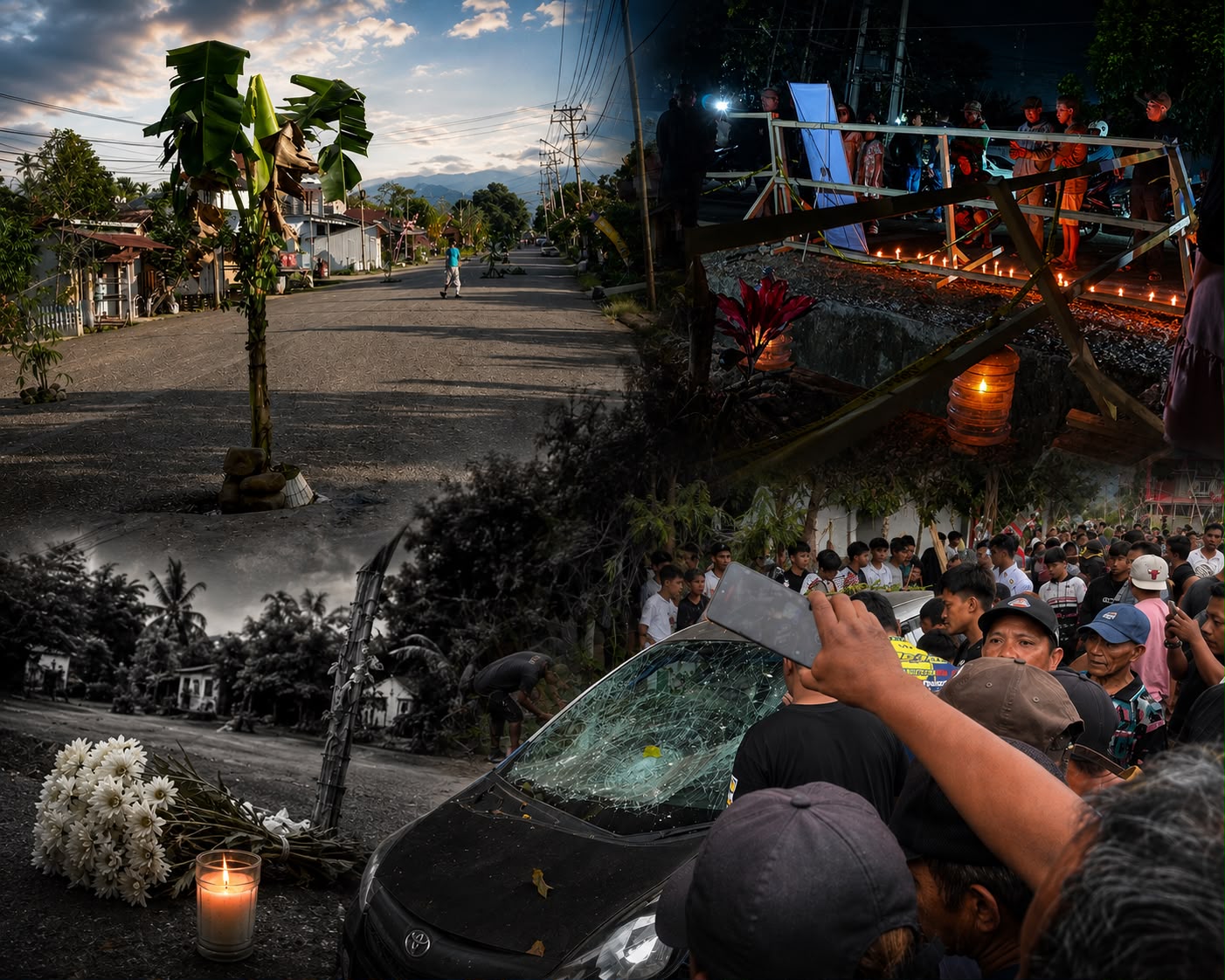 8 Penonton Tewas dalam Tragedi Drag Race di Kotamobagu Utara, Jalan Mulus yang Baru Diaspal Jadi Lokasi Maut
