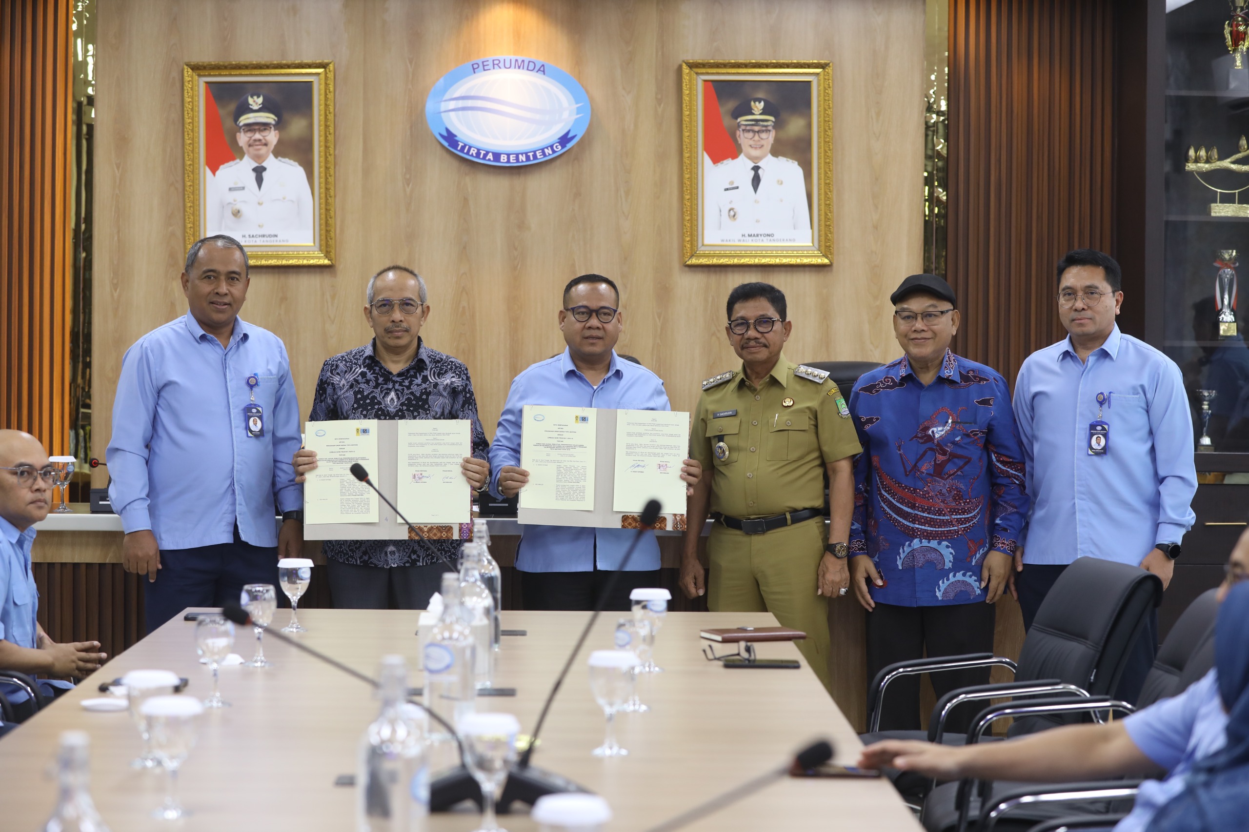 Perumda Tirta Benteng Gandeng FMIPA UI, Wali Kota Tangerang Sachrudin Pastikan SDM Air Bersih Kian Profesional