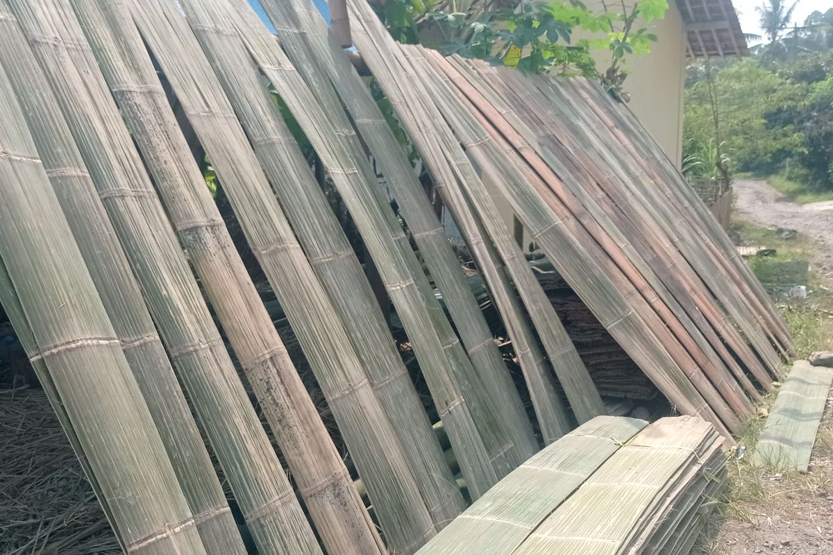 Perajin Plupuh Bambu di Lebak Kewalahan Layani Pesanan 1.500 Unit per Pekan dari Tangerang, Omzet Capai Rp22,5 Juta