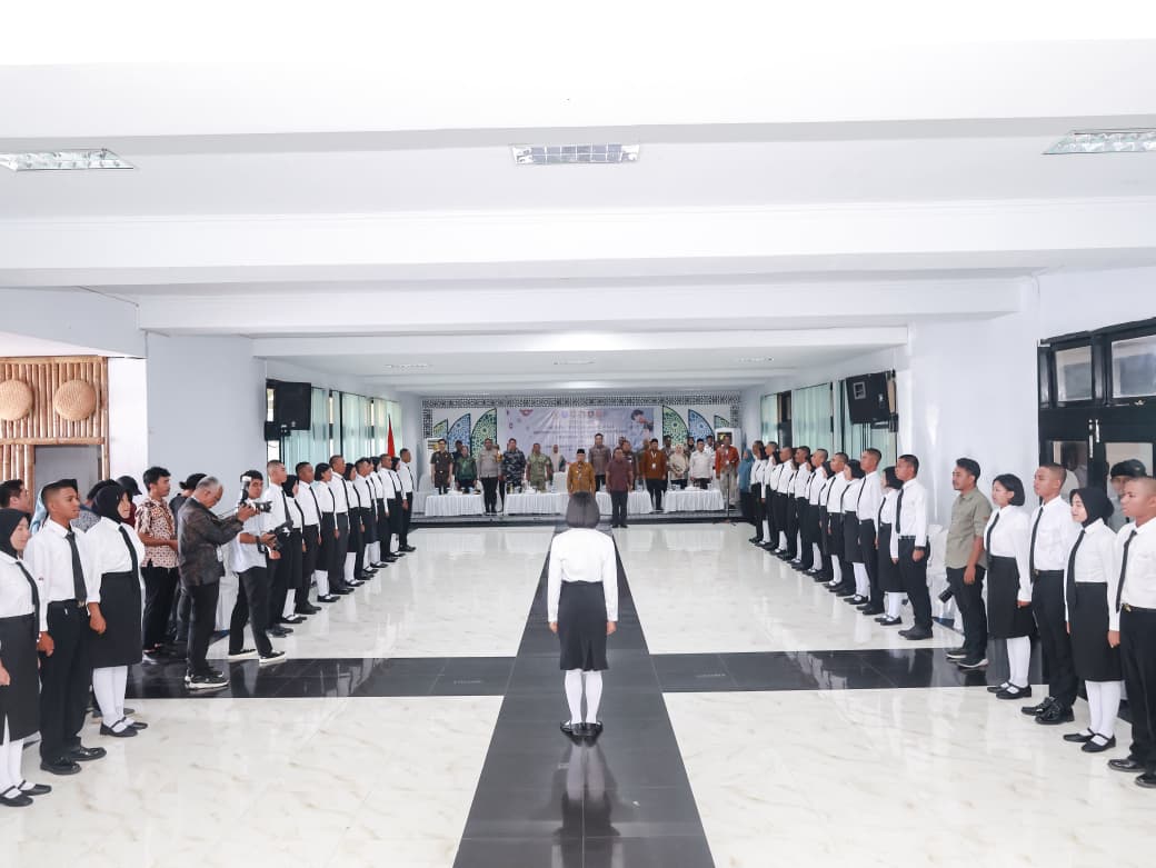 Wali Kota Ternate Bangga, Satu Pelajar Lolos Paskibraka Nasional 2026, 62 Peserta Mulai Diklat