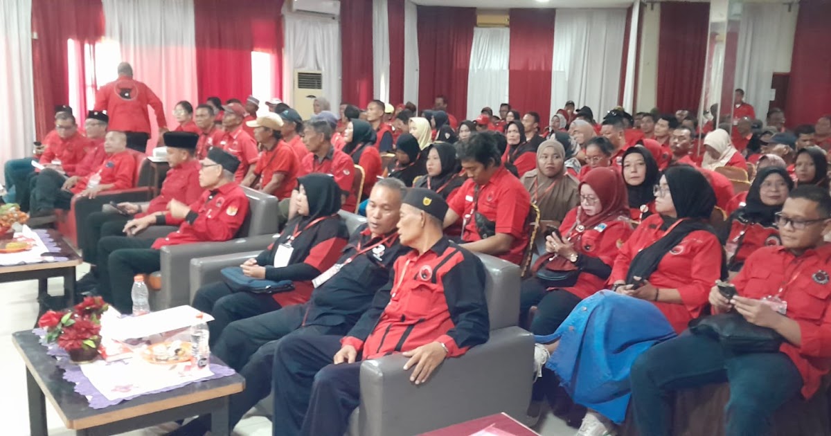 Musancab PDI Perjuangan Tebing Tinggi Hasilkan Lima Ketua PAC Baru, Program Kerakyatan Jadi Prioritas