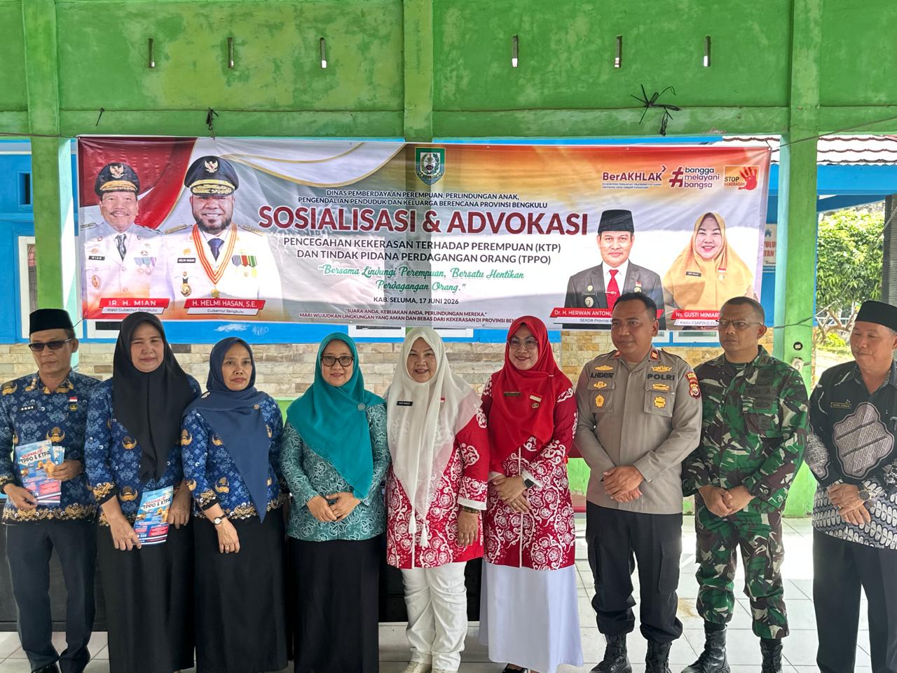 Pemprov Bengkulu Gencarkan Sosialisasi Anti-TPPO di Seluma, Warga Diminta Waspadai Tawaran Kerja Ilegal ke Luar Negeri