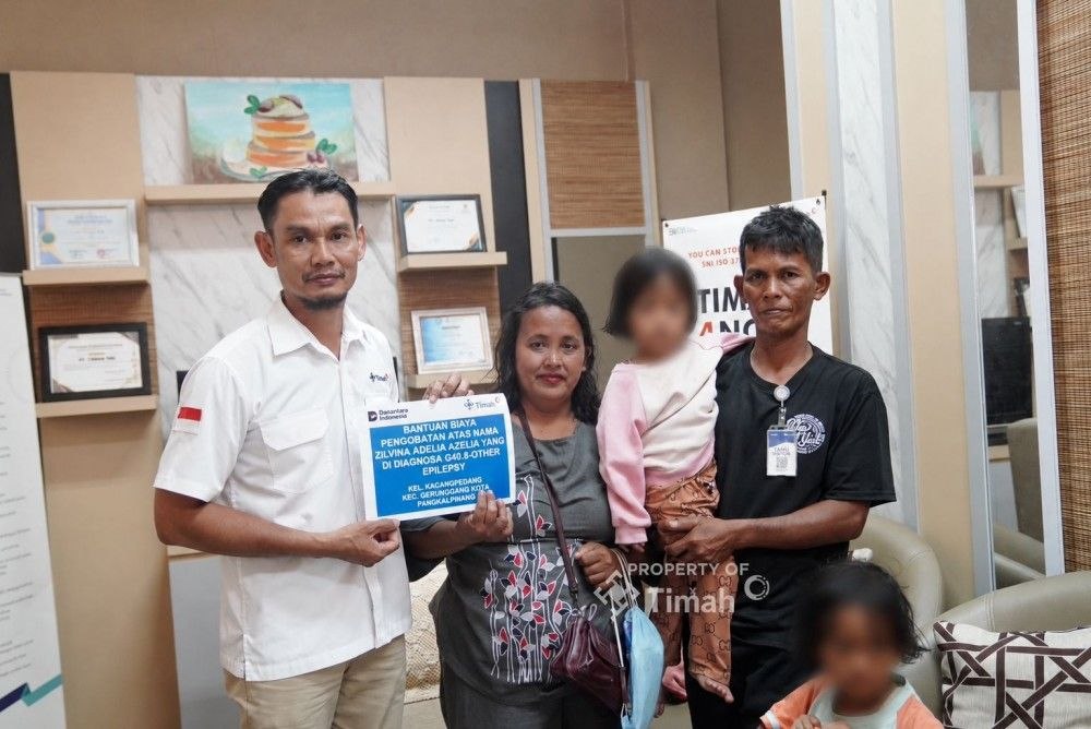 PT TIMAH Tanggung Biaya Pengobatan Balita Epilepsi Asal Pangkalpinang yang Dirujuk ke RS Palembang