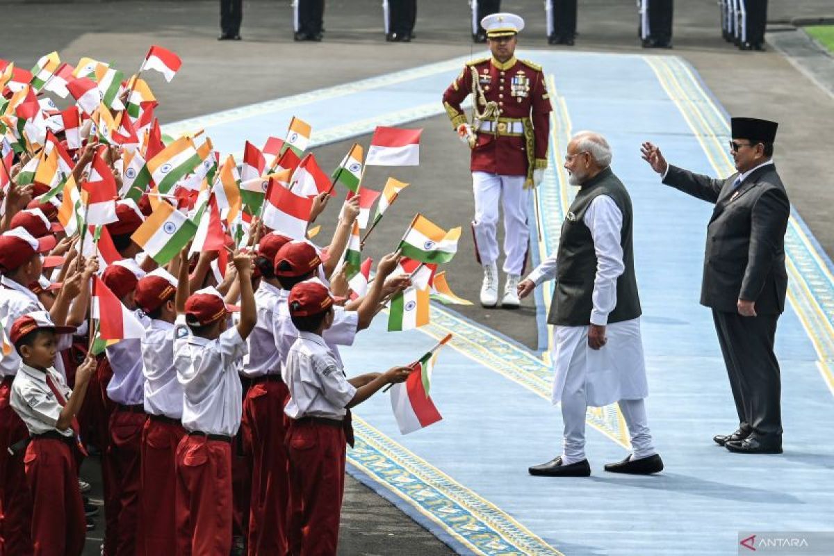 Presiden Prabowo Anugerahkan Bintang Adipurna ke PM India Narendra Modi di Istana Merdeka, Setara dengan Penghargaan ke PM Pertama India