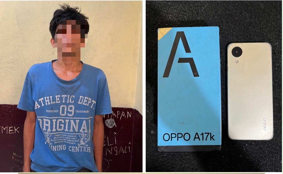 Pemuda 19 Tahun di Ogan Ilir Dibekuk Polsek Tanjung Raja, Bobol Rumah Bawa Kabur Rp 16 Juta dan 2 Ponsel