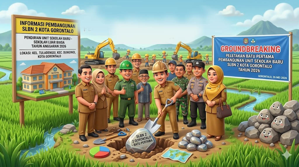 Pemprov Gorontalo Mulai Bangun SLBN 2 Kota Gorontalo dengan Anggaran Rp5,5 Miliar, Target Rampung 6 Bulan