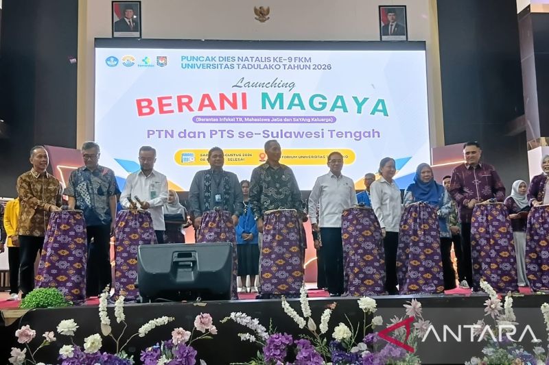 Pemprov Sulteng Gandeng 7 Perguruan Tinggi Berantas TBC, Target 3 Tahun Bebas Tuberkulosis