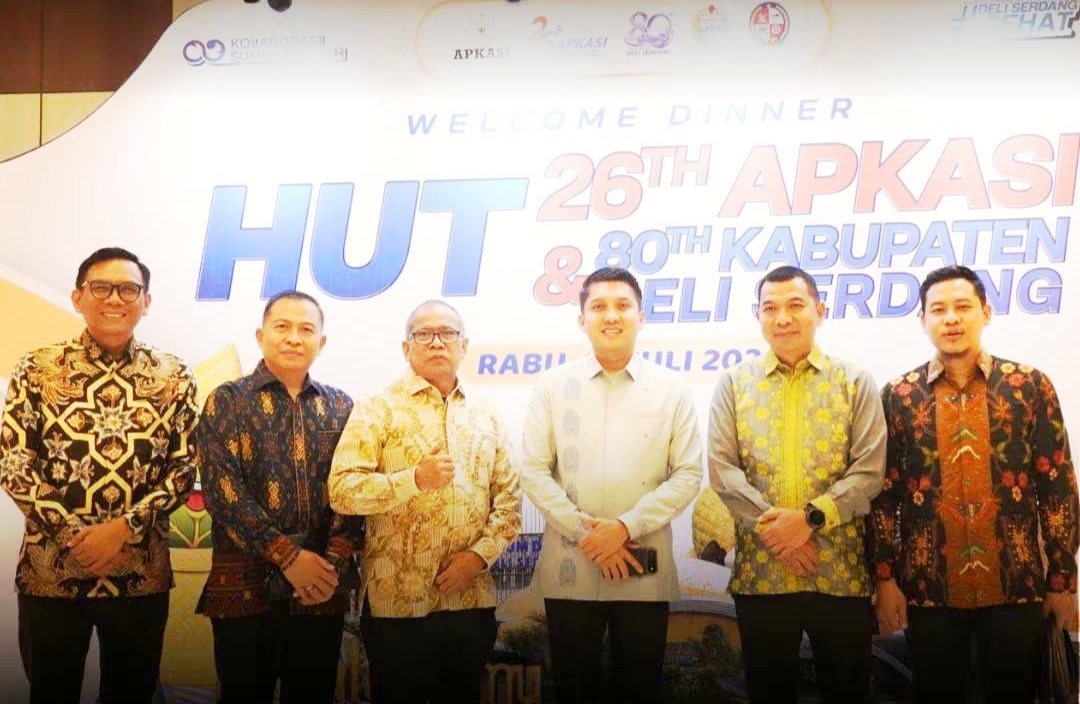 Bupati Ogan Ilir Hadiri Welcome Dinner HUT APKASI ke-26 di Deli Serdang, Tegaskan Pentingnya Sinergi Antar Daerah