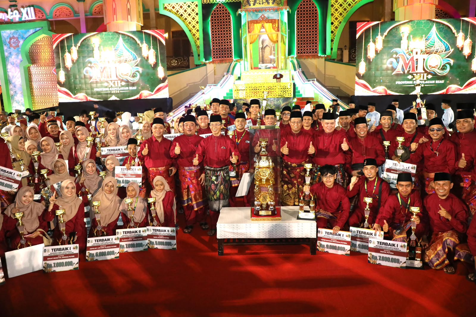 Batam Juara Umum MTQ Kepri 2026 Lagi, Piala Bergilir Dibawa Pulang untuk Ketiga Kalinya Berturut-turut
