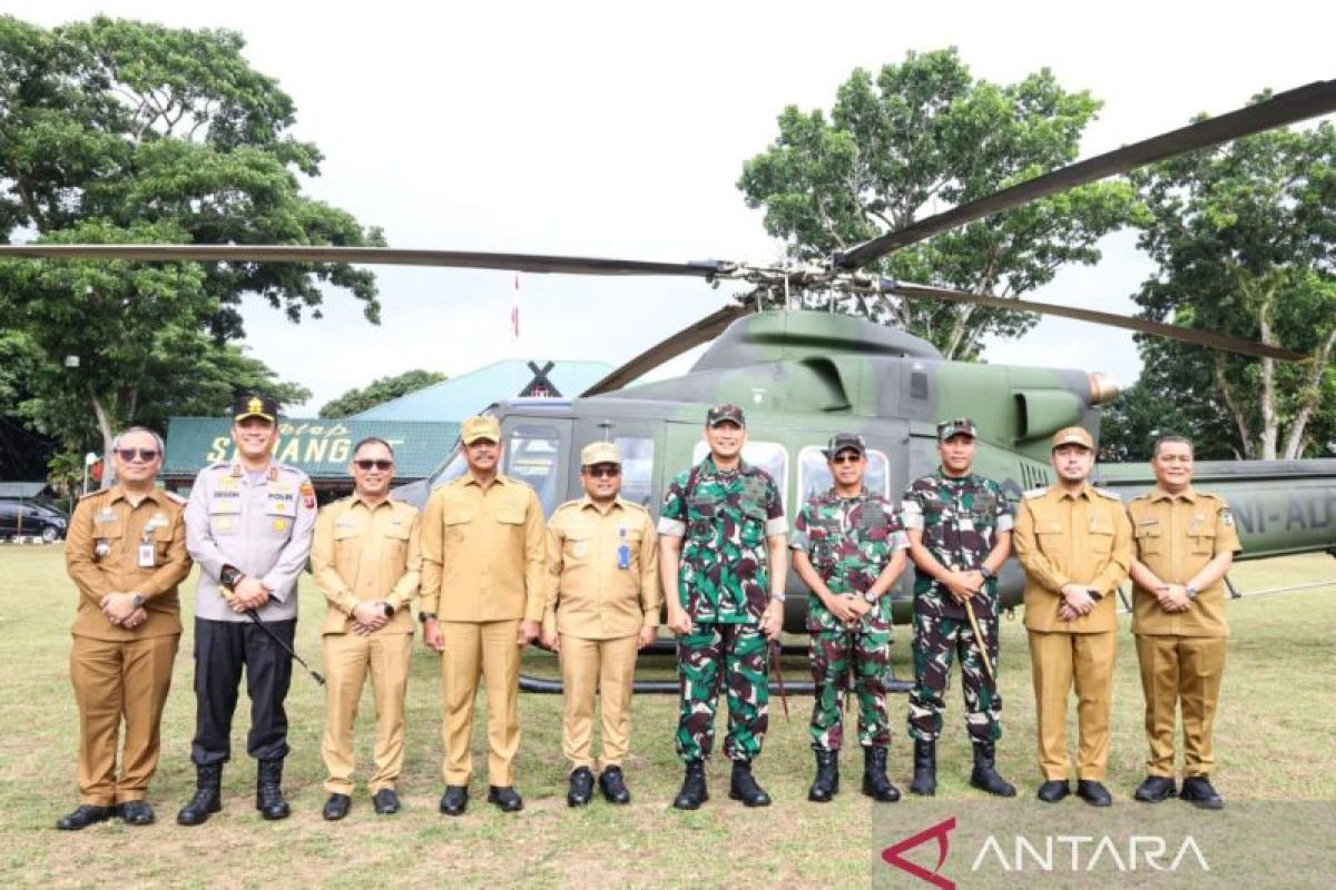 Bupati Padang Lawas Utara Reski Basyah Harahap Sambut Pangdam I/BB di Tapsel, Perkuat Sinergi TNI-Pemda