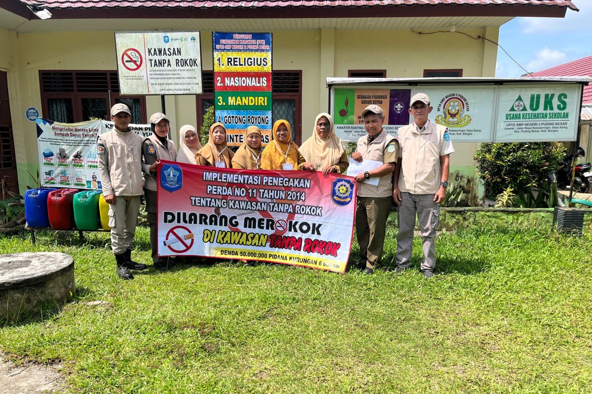 Satpol PP Bangka Bentuk Satgas KTR via Grup WhatsApp, 80 Persen Fasilitas Publik Kini Patuh Larangan Merokok