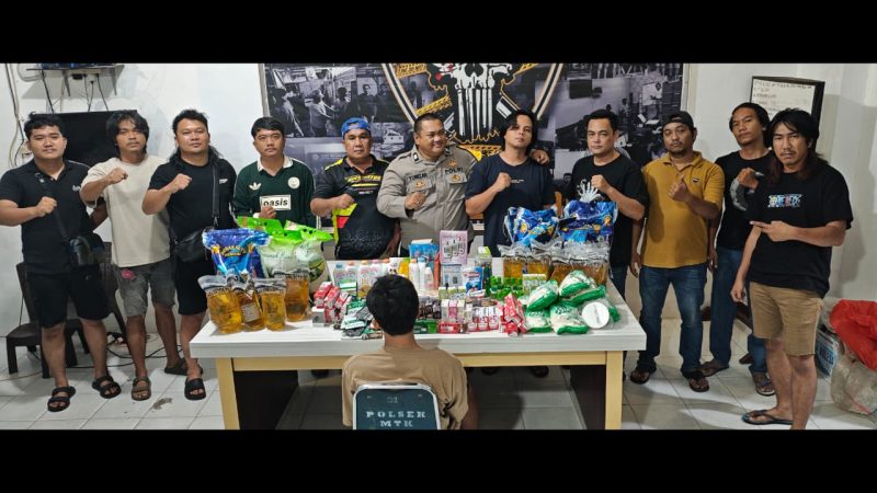 Buruh Harian di Mentok Bobol Toko dan Bolak-balik Angkut Barang Curian Hingga Lima Kali, Kerugian Capai Rp15 Juta
