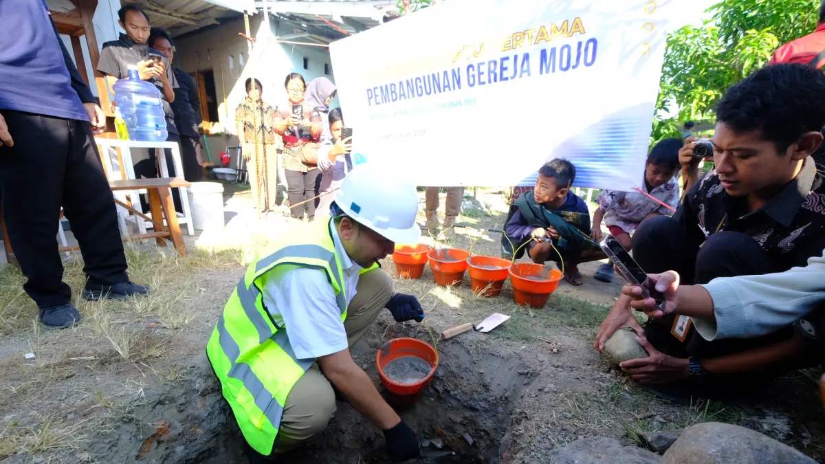 Polemik Dua Tahun Berakhir, Wali Kota Solo Resmi Groundbreaking Gereja di Eks HP 1 Mojo Pasar Kliwon