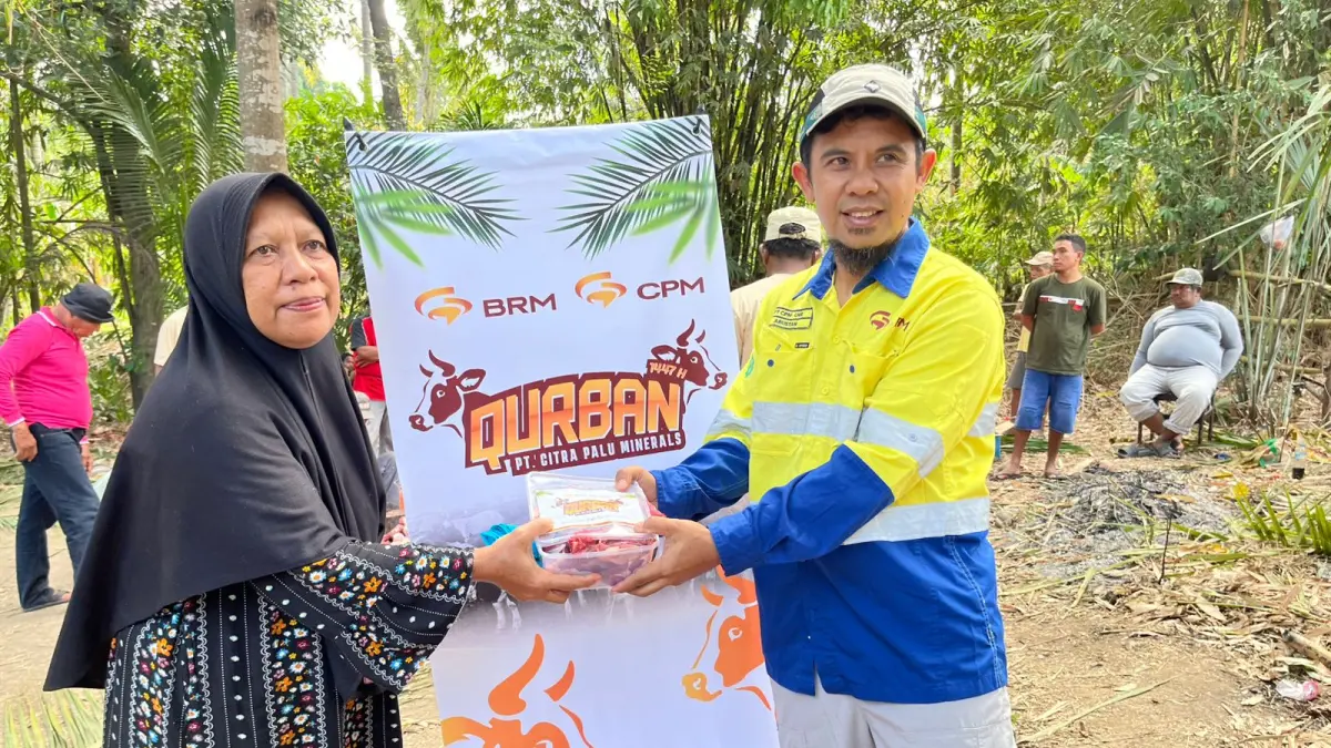 PT CPM Salurkan 45 Sapi Kurban ke Delapan Kelurahan di Mantikulore, Palu, untuk Warga Lingkar Tambang