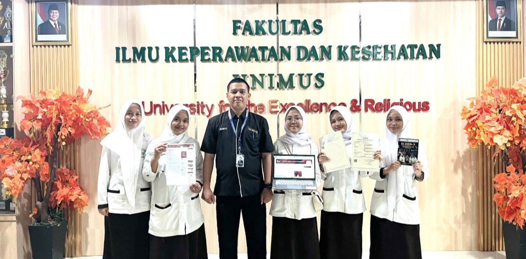5 Mahasiswa UNIMUS Luncurkan SLEEP-7, Buku Digital Interaktif untuk Pasien Hipertensi di Semarang