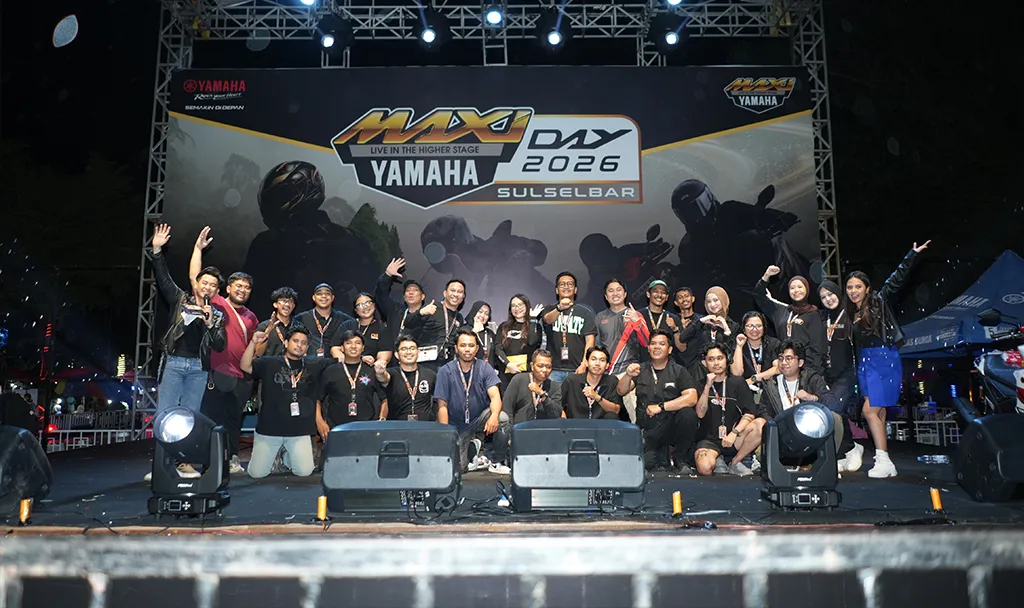 Yamaha Gelar Maxi Yamaha Day 2026 Perdana di Bone, 1.000 Bikers dan Bupati Ikut City Touring