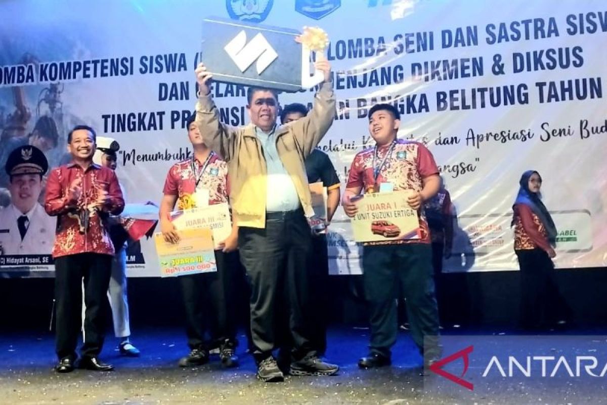 Dindik Babel Libatkan Juri Nasional di LKS SMK 2026, SMKN 2 Pangkalpinang Bawa Pulang Mobil Suzuki Ertiga