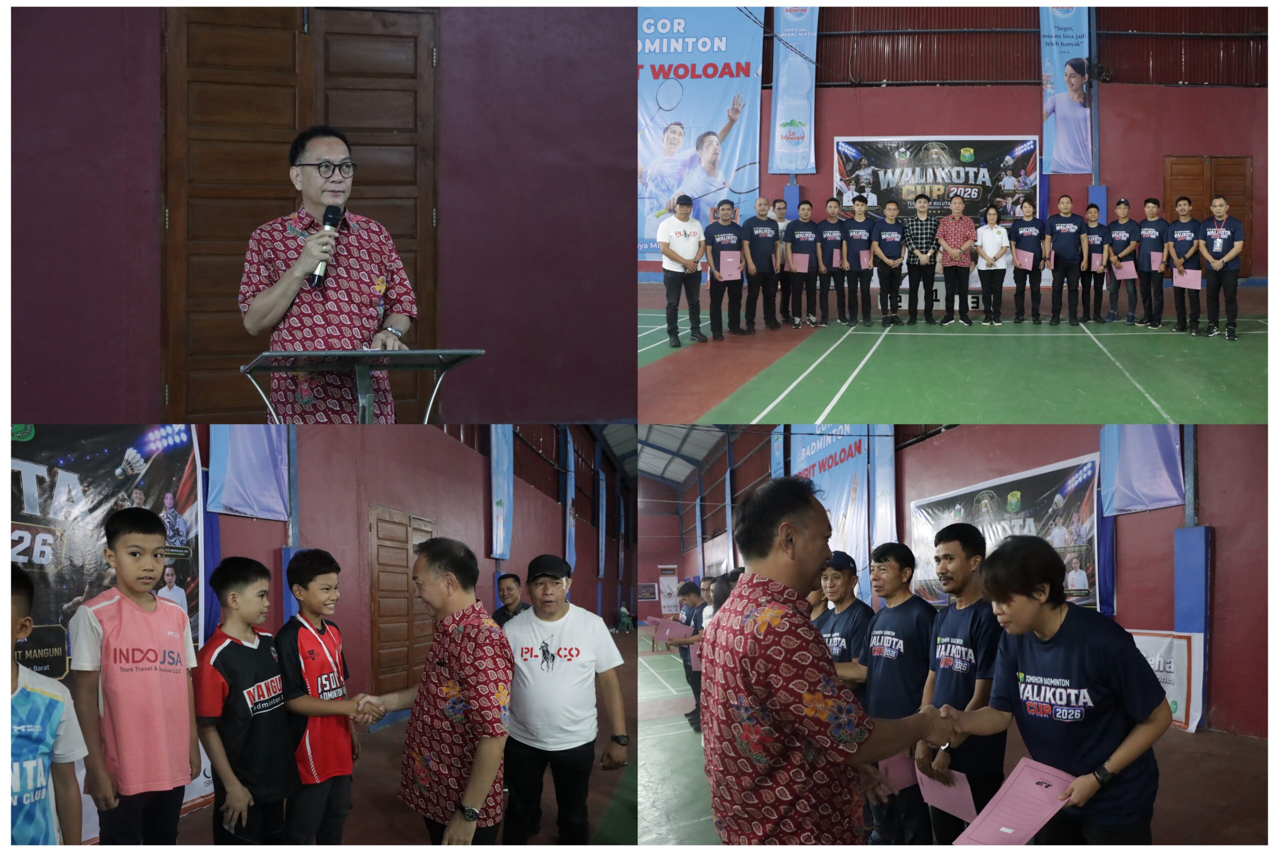 Wali Kota Tomohon Tutup Kejuaraan Bulutangkis Terbuka Wali Kota Cup 2026, Pastikan Jadi Agenda Tahunan Pembinaan Atlet