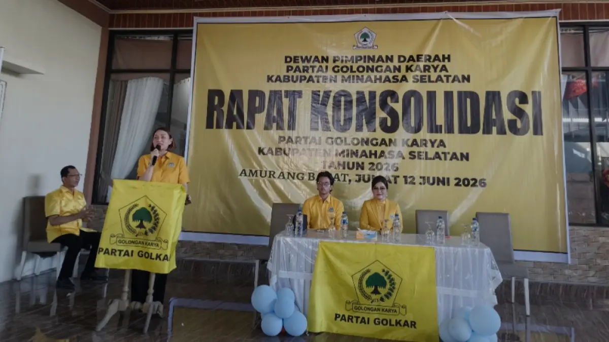 Partai Golkar Minahasa Selatan Gelar Konsolidasi, Ribuan Kader Tumpah Ruah di Buka Kegiatan MEP 2029