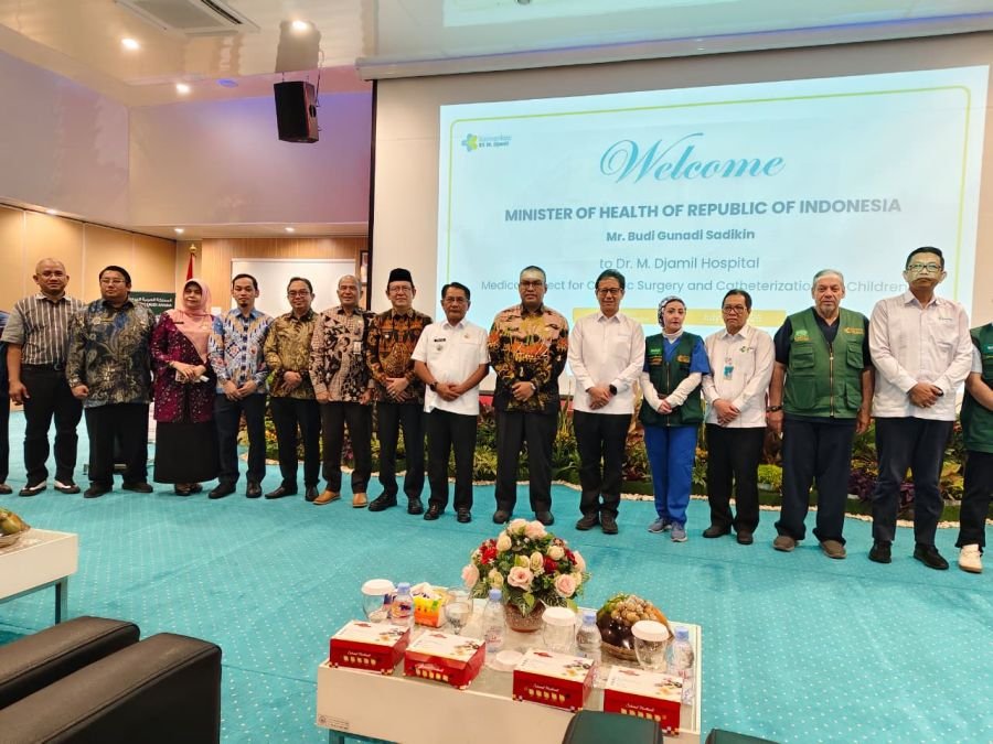 Kolaborasi Indonesia–Arab Saudi Perkuat Layanan Operasi Jantung Anak di Sumbar, RSUP M. Djamil Padang Ditargetkan Jadi Pusat Rujukan Sumatera