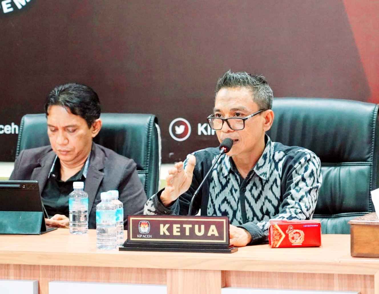 KIP Aceh Gelar Rakor Simulasi Dapil, Ketua Sebut Tahapan Ini Fundamental untuk Kualitas Pemilu