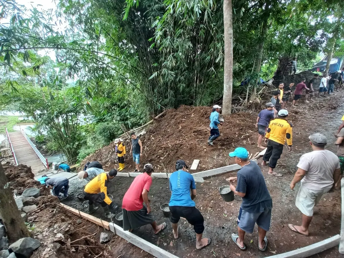 Jembatan Merah Putih Presisi di Loano Purworejo Rampung, Waktu Tempuh Petani ke Sawah Dipangkas 25 Menit