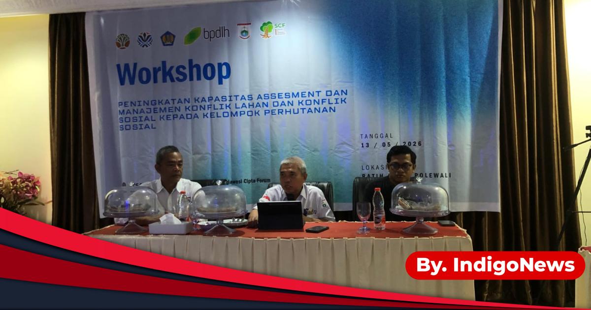 DLHK Sulbar Latih 20 Kelompok Perhutanan Sosial Deteksi Konflik Lahan di Polewali Mandar