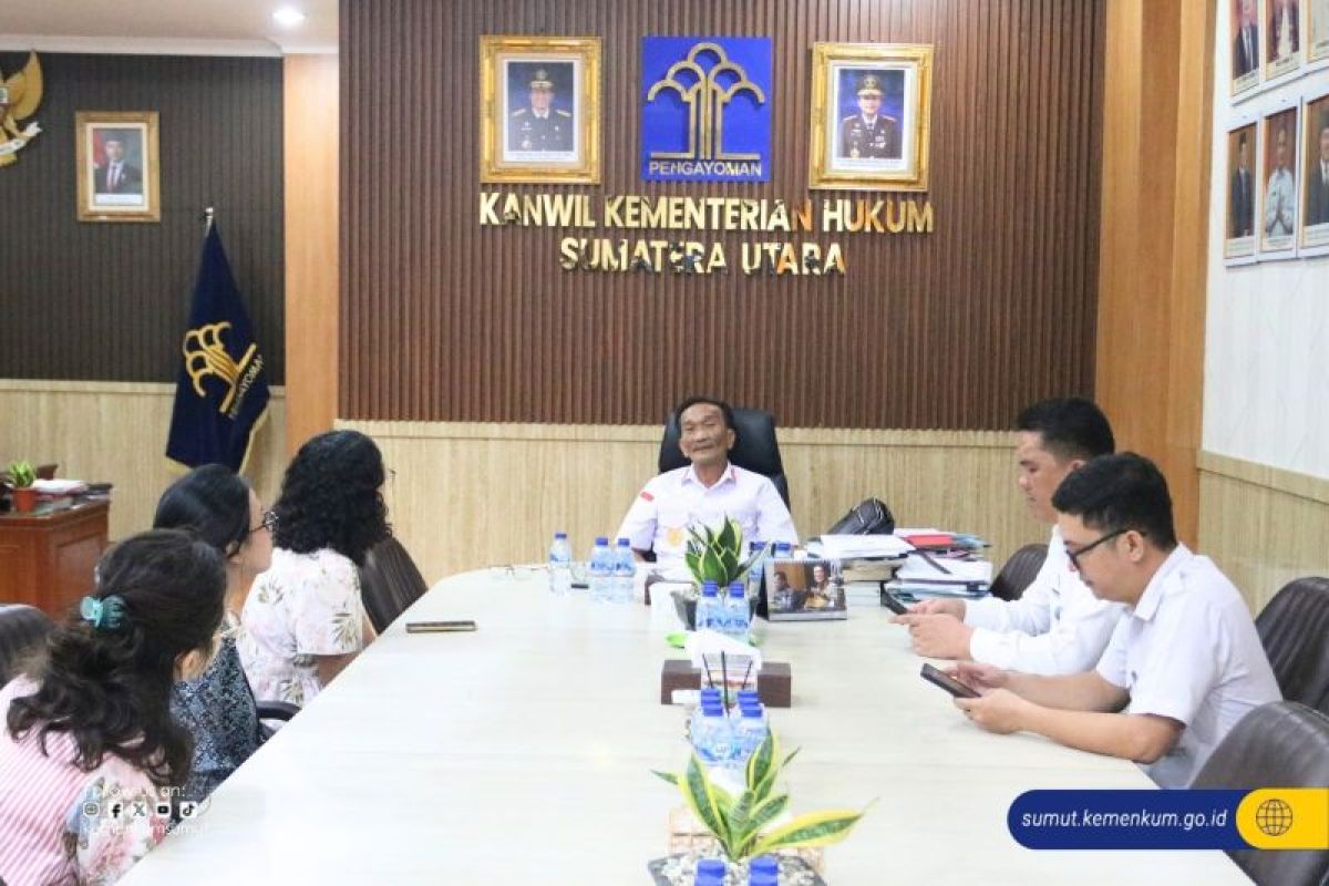 Kanwil Kemenkum Sumut Bentuk Satgas Khusus Awasi Layanan Fidusia, Ini Target yang Ingin Dicapai