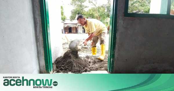 Progres RTLH Titik Pertama TMMD ke-129 di Aceh Selatan Capai 78 Persen, Satgas Fokus Garap Plafon hingga Pengecatan