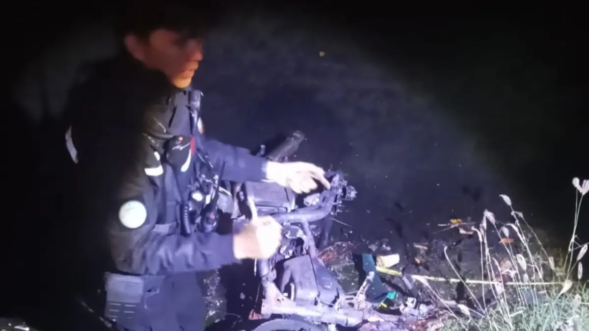 Kecelakaan Maut di By Pass Ngurah Rai: Aerox Terbakar Usai Masuk Kali, Pelajar 15 Tahun Patah Kaki