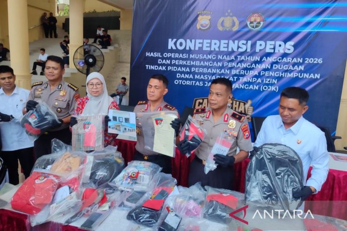Polda Bengkulu Minta Warga Cek Legalitas Investasi ke OJK, Satu Tersangka Penghimpun Dana Ilegal Kerugian Capai Miliaran