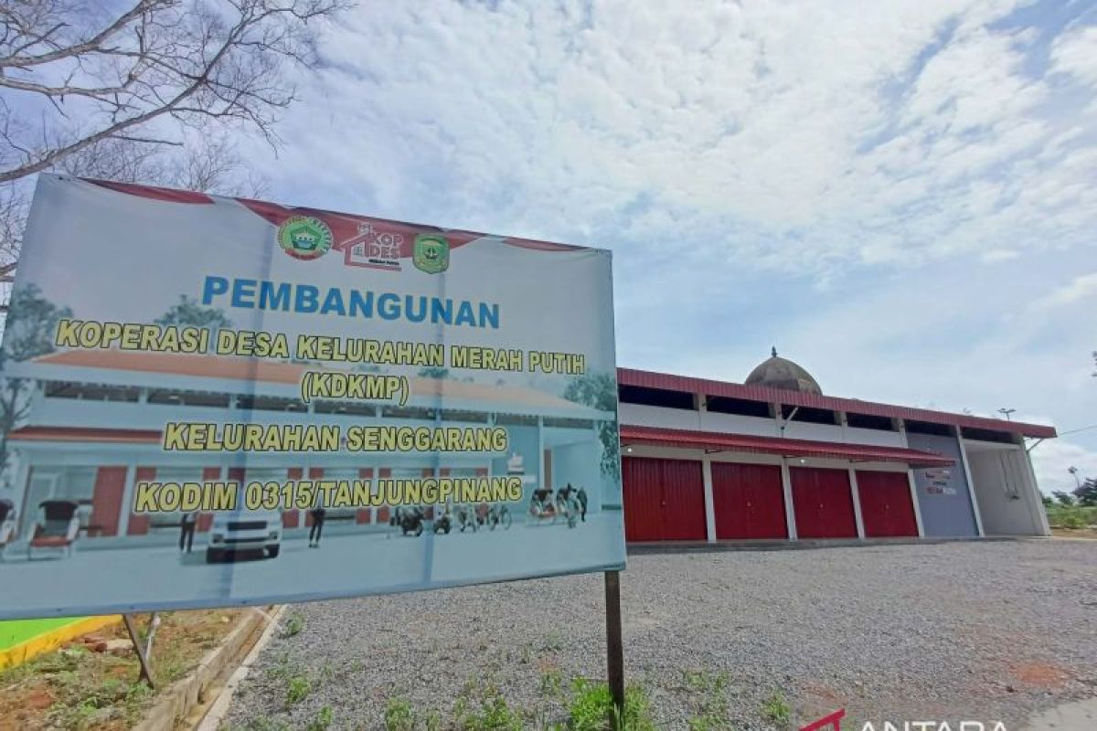 23 Gerai Koperasi Desa Merah Putih di Kepri Rampung Dibangun, Sebagian Masih Tunggu Peralatan dari Pusat