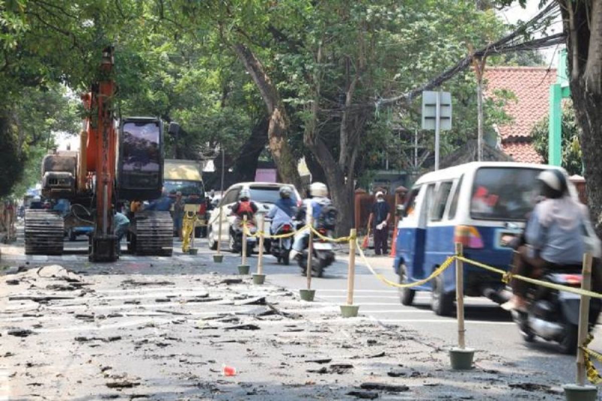 Perbaikan Jalan Teuku Umar Tangerang 360 Meter Tak Tutup Akses, Contraflow Diterapkan Selama 90 Hari