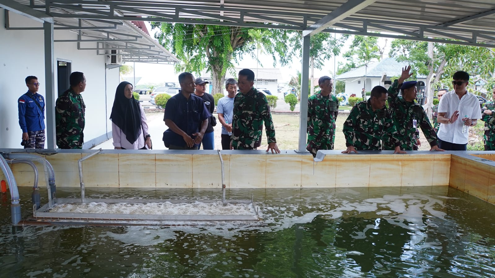 Revitalisasi Sistem Air Tawar di Tanjung Uban, Kepri, Jamin Pasokan Air Bersih untuk KRI di Perbatasan Natuna