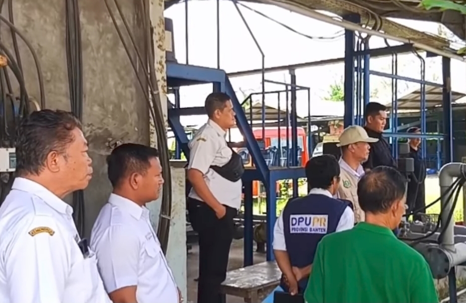 Bapenda Banten Tutup Paksa Dua Intake Air Permukaan di Kosambi dan Teluknaga, Perusahaan Nakal Kena Sanksi