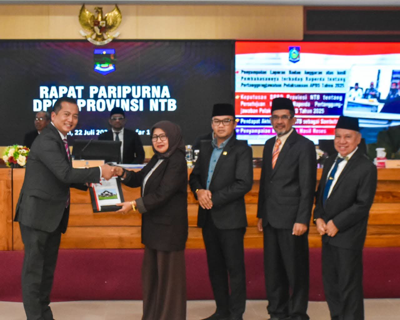DPRD NTB Setujui LKPJ APBD 2025, SiLPA Rp431,02 Miliar Jadi