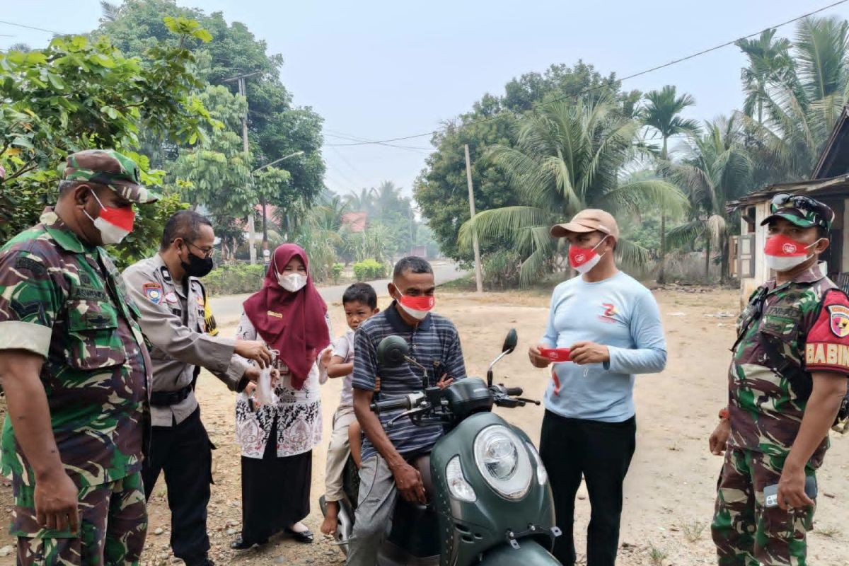 Pemkab Dharmasraya Salurkan 50.000 Masker Bantuan Pemprov Sumbar, Warga 11 Kecamatan Jadi Sasaran