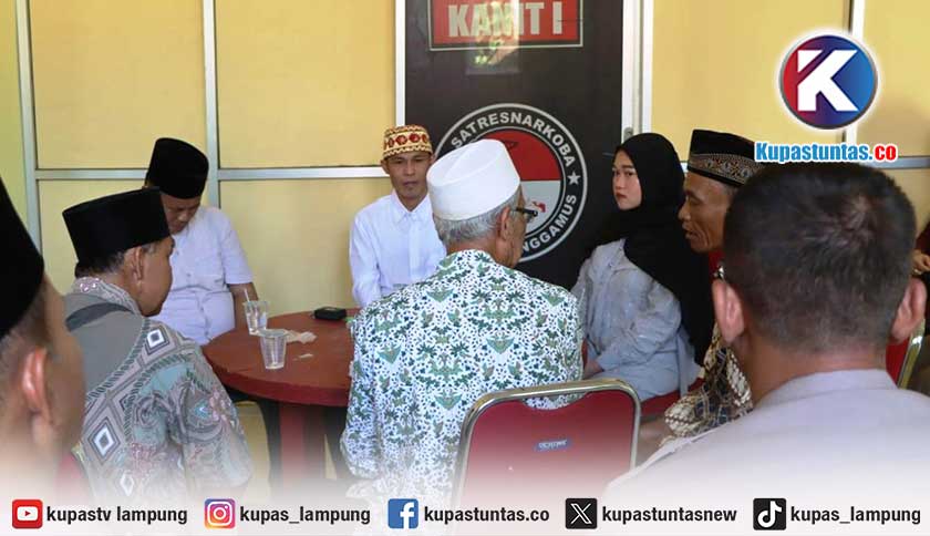 Tersangka Narkotika di Tanggamus Nikahi Kekasih di Dalam Rutan, Ijab Kabul Terucap di Depan Saksi
