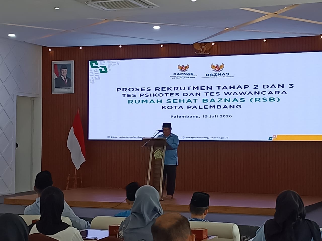 1.830 Orang Daftar Jadi Tenaga Kesehatan Rumah Sehat BAZNAS Pertama di Sumsel, Hanya 15 Lolos Seleksi