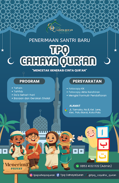 TPQ Pesantren di Palu 2026: Panduan Lengkap Memilih Tempat Belajar Al-Qur’an Terbaik untuk Anak