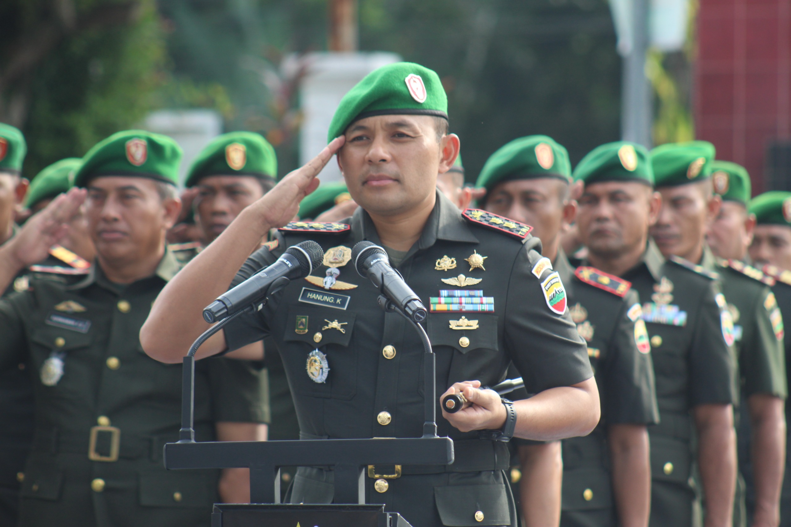Dandim 0209/Labuhanbatu Pimpin Ziarah Nasional di TMP Rantauprapat, Peringati HUT ke-76 Kodam I/BB
