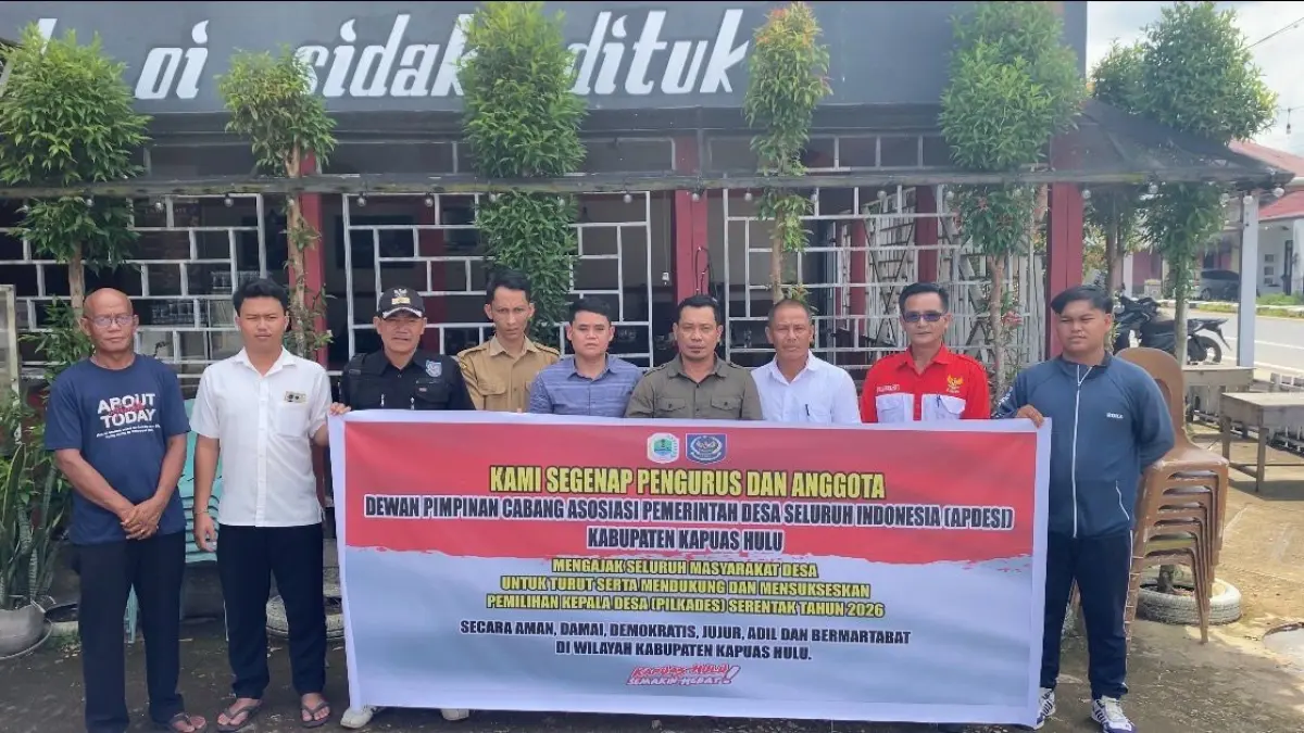 APDESI Kapuas Hulu Ingatkan Warga Tolak Politik Uang dan Provokasi Jelang Pilkades Serentak 2026
