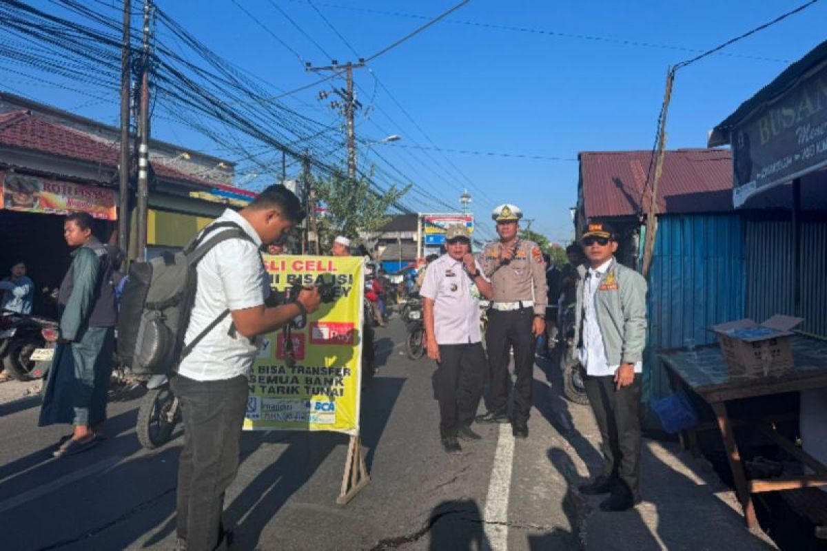 Longsor di Jalan Sungai Lulut Banjarmasin, Pengendara Mobil Dialihkan ke Jalur Alternatif